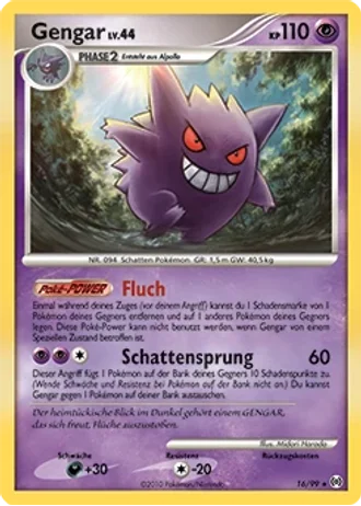 Gengar #16/99 — Arceus