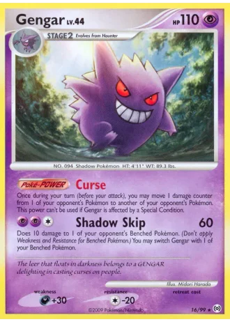 Gengar #16/99 — Arceus