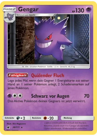 Gengar #38 — Aufziehen der Sturmröte