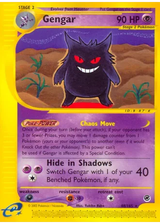 Gengar #48 — Expedition Base Set