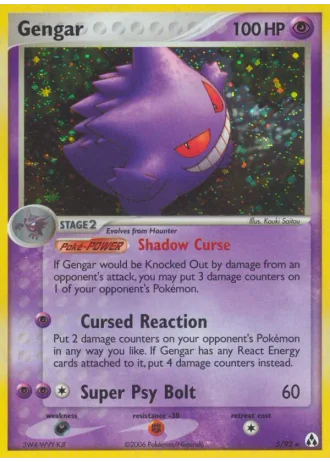 Gengar #5/92 — Legend Maker