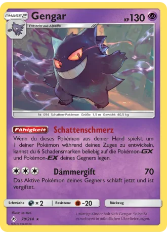 Gengar #70/214 — Kräfte im Einklang