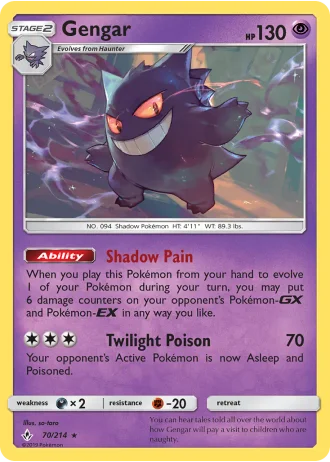 Gengar #70 — Unbroken Bonds