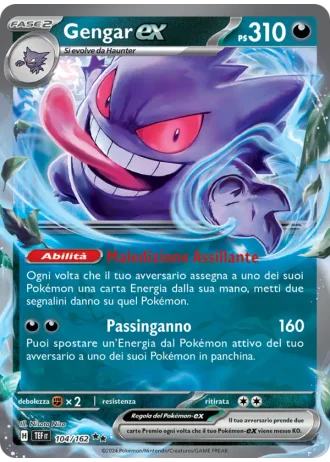 Gengar ex #104/162 — Cronoforze