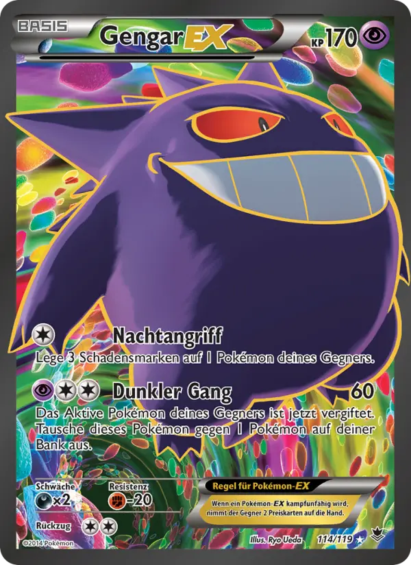 Gengar EX #114 — Phantomkräfte