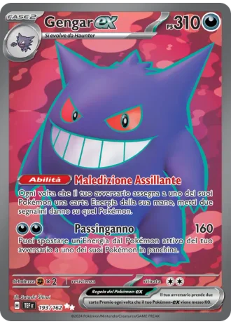 Gengar ex #193/162 — Cronoforze