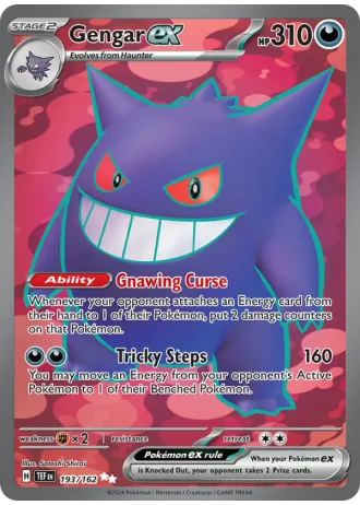 Gengar ex #193 — Temporal Forces