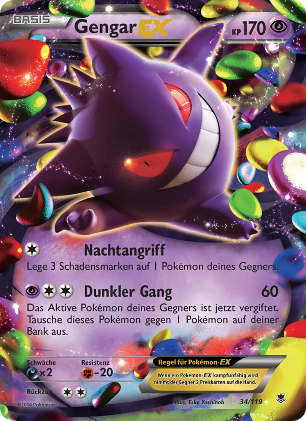 Gengar EX #34 — Phantomkräfte