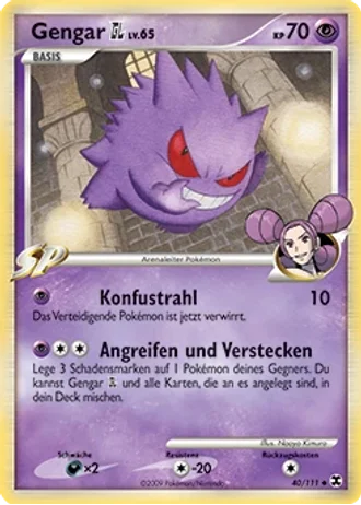 Gengar GL #40/111 — Aufstieg der Rivalen