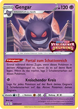 Gengar SWSH241 — Schwert & Schild Promos