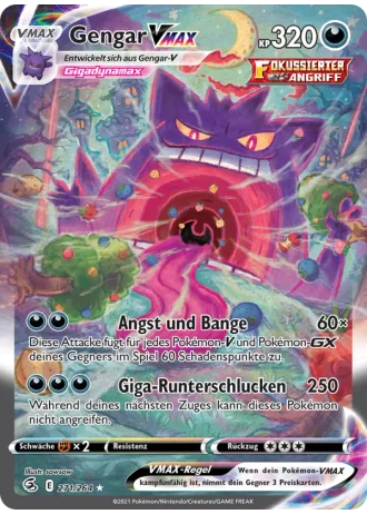 Gengar VMAX #271 — Fusionsangriff