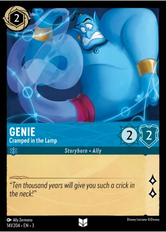 Genie - Cramped in the Lamp #141/204 — Into the Inklands