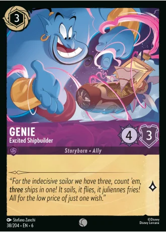 Genie - Excited Shipbuilder #38/204 — Azurite Sea