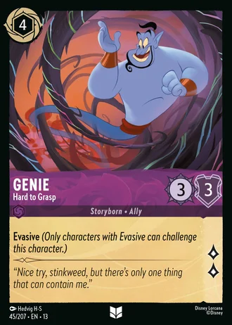 Genie - Hard to Grasp #45/261 — Attack of the Vine!