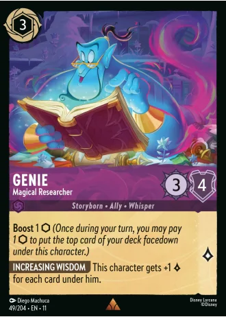 Genie - Magical Researcher #49/204 — Winterspell