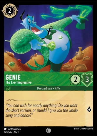 Genie - The Ever Impressive #77/204 — The First Chapter