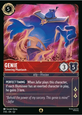 Genie - Towering Phantasm #7/35 — Illumineer's Quest: Palace Heist