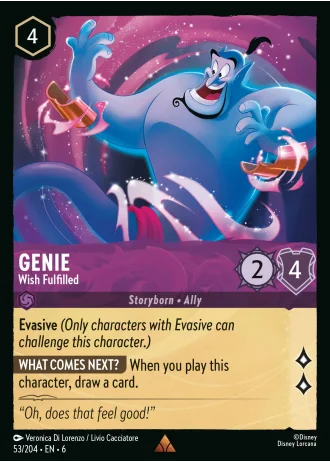 Genie - Wish Fulfilled #53/204 — Azurite Sea
