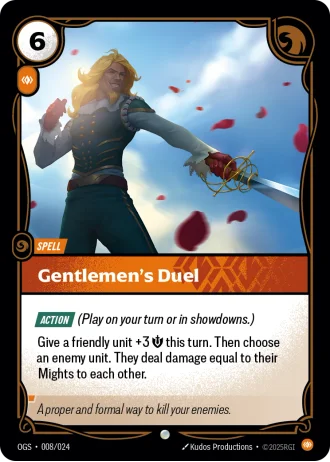 Gentlemen's Duel #008/024 — Proving Grounds