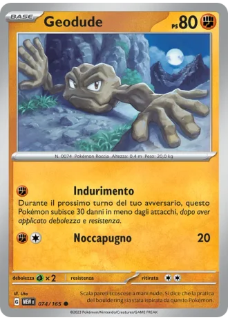 Geodude #074/165 — 151