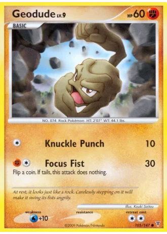 Geodude #105 — Supreme Victors