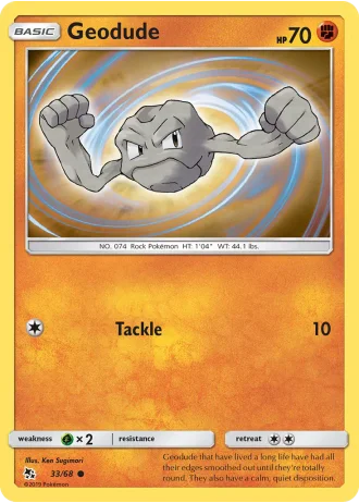 Geodude #33/68 — Destino Sfuggente