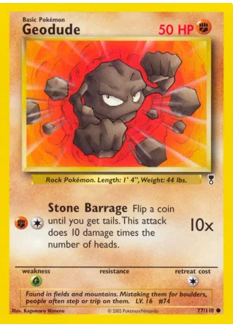 Geodude #77 — Legendary Collection