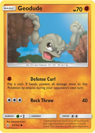 Geodude #87/214 — Unbroken Bonds