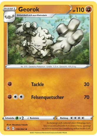 Georok #136/264 — Fusionsangriff