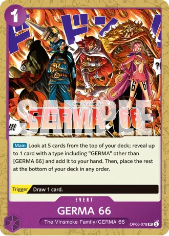 GERMA 66 (OP06-078) — Wings of the Captain (OP06)