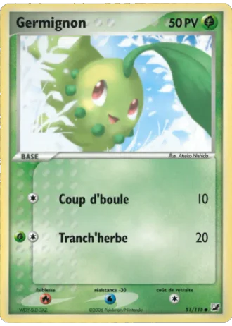 Germignon #51/115 — EX Forces Cachées