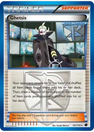 Ghetsis #101/116 — Plasma Freeze