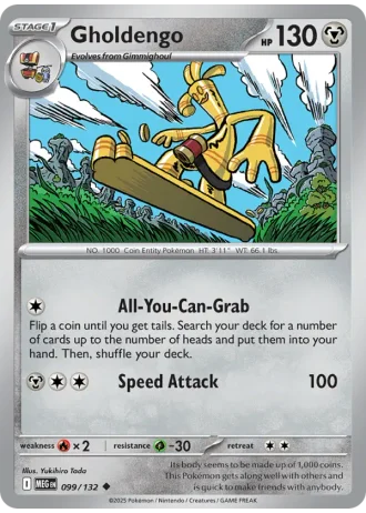 Gholdengo #099/132 — Mega Evolution