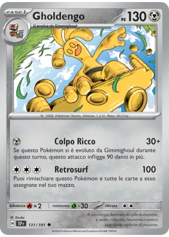 Gholdengo #131 — Scintille Folgoranti