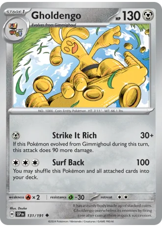 Gholdengo #131/191 — Surging Sparks