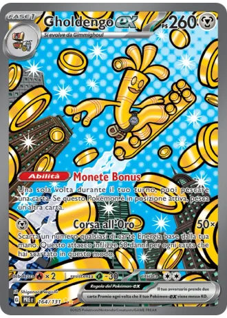 Gholdengo ex #164/131 — Evoluzioni Prismatiche