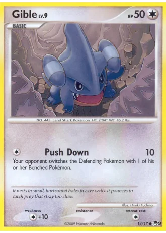 Gible #14/17 — POP Series 9