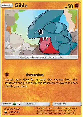 Gible #60/131 — Forbidden Light