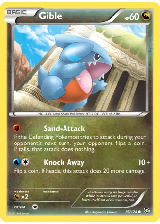 Gible #87/124 — Dragons Exalted
