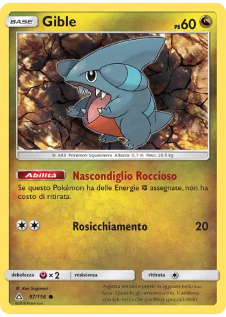 Gible #97/156 — Ultraprisma
