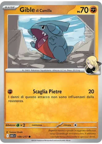 Gible di Camilla #109 — Ascesa Eroica