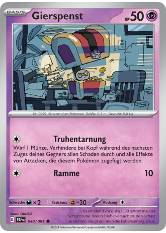 Gierspenst #044/91 — Paldeas Schicksale
