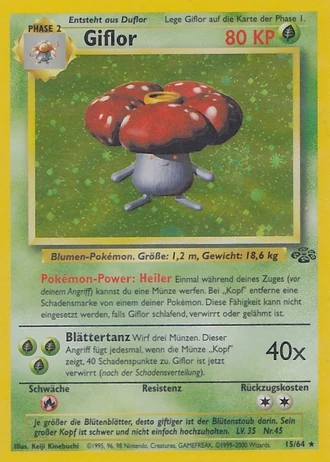 Giflor (1. Edition) #15/64 — Dschungel (1. Edition)