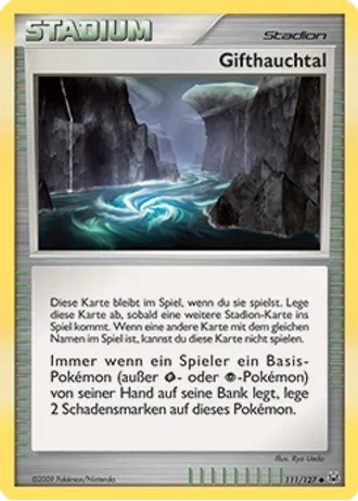 Gifthauchtal #111/127 — Platin