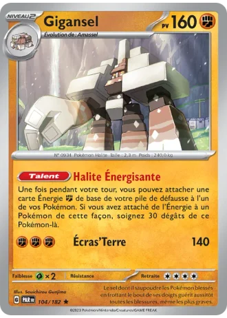 Gigansel #104/182 — Faille Paradoxe