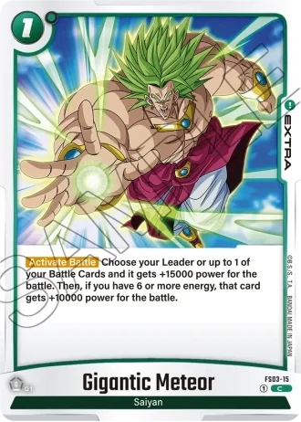 Gigantic Meteor  FS03-015 — Broly (FS03)