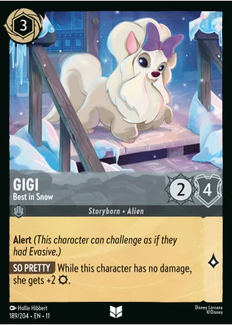 Gigi - Best in Snow #189/204 — Winterspell