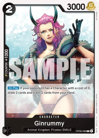 Ginrummy (OP08-086) — Two Legends (OP08)