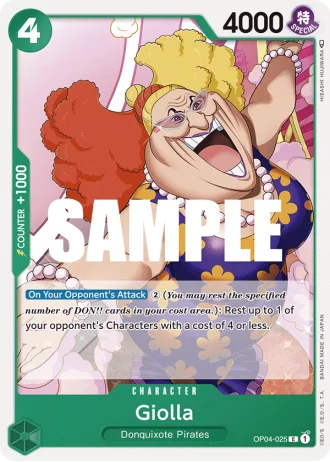 Giolla (OP04-025) — Kingdoms of Intrigue (OP04)