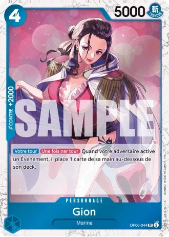 Gion (OP06-044) (Reprint) — ONE PIECE CARD THE BEST vol.2 (PRB02)